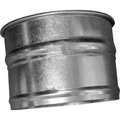 Us Duct US Duct Clamp Together Hose Adapter, 6" Diameter, 304 Stianless Steel, 24 Gauge RAH06.S24